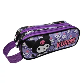 Hello Kitty Kuromi kétrekeszes tolltartó