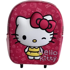 Hello Kitty My Style 3D gurulós hátizsák 32cm