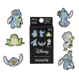 Loungefly Disney Stitch Mystery Blind Box zománcozott kitűző