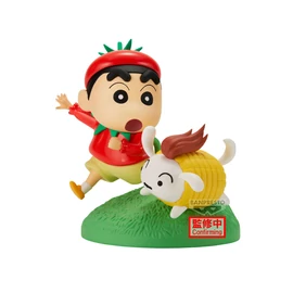 Crayon Shinchan Shinnosuke Vegetable Costume figura 10cm