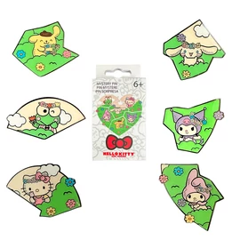 Loungefly Hello Kitty és barátai Mystery Blind Box zománcozott kitűző