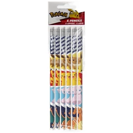 Pokemon 6 darabos ceruzakészlet