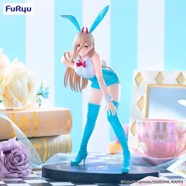 Chainsaw Man Power Light Blue Color Bicute Bunnies figura 25 cm