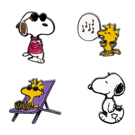 Snoopy 4 darabos jelvény szett