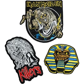 Iron Maiden 3 darabos felvarró szett