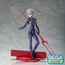 Evangelion 3.0 + 1.0 Thrice Upon a Time Kaworu Nagisa X Spear of Longinus Luminasta figura 21 cm