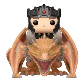 POP figura Rides Sárkányok háza Aegon Targaryen Sunfyre-ral