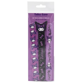 Hello Kitty Kuromi 3 db-os körömreszelő készlet