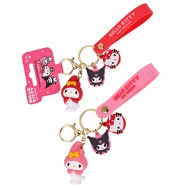 Hello Kitty My Melody vegyes 3D kulcstartó