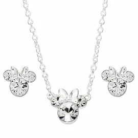 Disney Minnie nyaklánc és fülbevaló szett, ezüst
