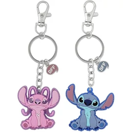 Disney Angel és Stitch 2 darabos kulcstartó szett