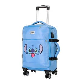 Disney Stitch Face gurulós bőrönd 55cm