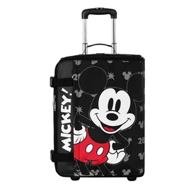 Disney Mickey Surprise összehajtható gurulós bőrönd, 55 cm