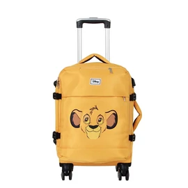 Disney Az Oroszlánkirály Simba arc mintás gurulós bőrönd, 55 cm