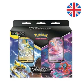Angol Pokémon Deoxys vs Zeraora V Battle Deck gyűjthető kártyajáték