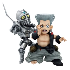 Jojos Bizarre Adventure Kid Polnareff & Kid Chariot Standoom Ichibansho figura 8cm