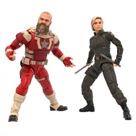 Marvel Legends Thunderbolts Yelena Belova & Red Guardian 2 darabos figura szett