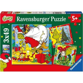 Disney A Grincs puzzle 3x49db