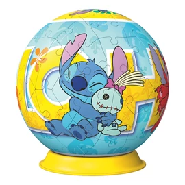 Disney Stitch 3D puzzle, 72 db-os