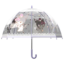 Hello Kitty Kuromi manuális buborék esernyő, 48 cm