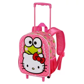 Hello Kitty Funny 3D gurulós hátizsák 34cm