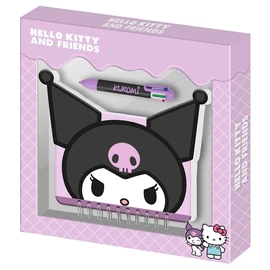 Hello Kitty és barátai Kuromi napló + toll