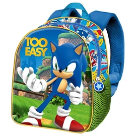 Sonic a sündisznó 'Easy' 3D hátizsák 30cm