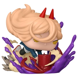 POP Deluxe figura Chainsaw Man Power Vérkalapáccsal
