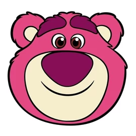 Disney Pixar Toy Story Lotso 3D díszpárna