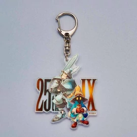 Final Fantasy IX Vivi Ornitier &amp; Adelbert Steiner kulcstartó 7cm