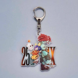 Final Fantasy IX Eiko Carol &amp; Amarant Coral kulcstartó 7cm