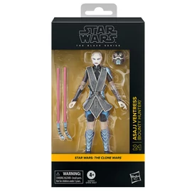 Star Wars: Attack of the Clones Asajj Ventress fejvadász figura 15 cm