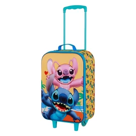 Disney Stitch Ocean 3D gurulós bőrönd – 52 cm