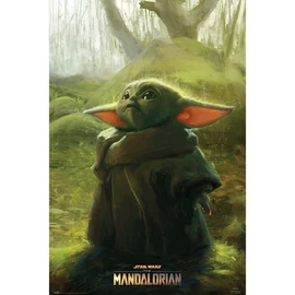 Star Wars The Mandalorian Baby Yoda poszter