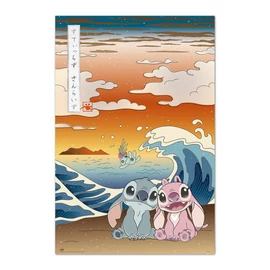 Disney Stitch & Angel Japán poszter