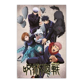 Jujutsu Kaisen poszter - Csoportos kép