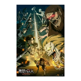 Attack on Titan Paradis vs Marley poszter