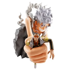 One Piece Monkey D Luffy Gear 5 vs Borsalino Burst of Energy Ichibansho figura 22cm