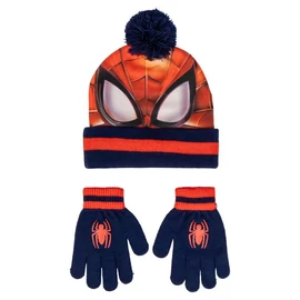 Marvel Pókember sapka és kesztyű szett