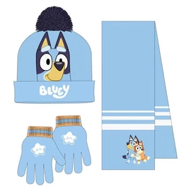 Bluey téli szett: csősál, sapka, kesztyű