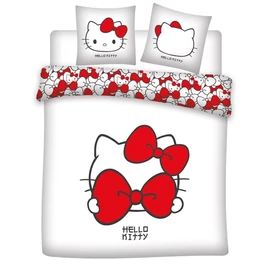 Hello Kitty pamut-poliészter ágyneműhuzat 135 cm