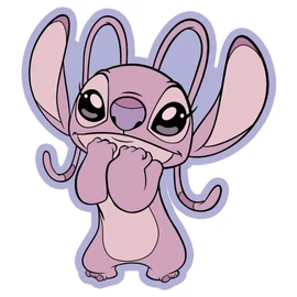 Disney Stitch Angel 3D díszpárna