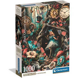 Kiváló minőségű Egy újabb nap Csodaországban puzzle 1000 darabos