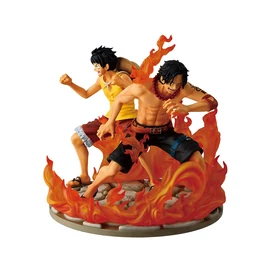 One Piece Dramatic Memories Ace & Luffy Ichibansho figura 15cm