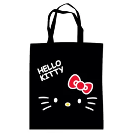 Hello Kitty fekete bevásárlótáska