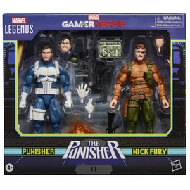 Marvel Legends Series Gamerverse The Punisher Punisher &amp; Nick Fury 2 db-os figura készlet