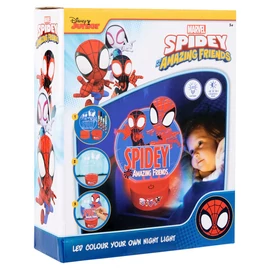 Marvel Pókember LED lámpa kifesthető figura