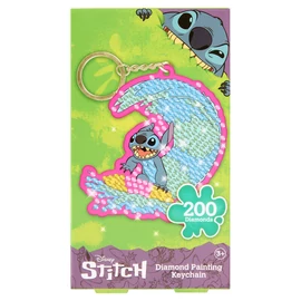 Disney Stitch gyémánt kulcstartó