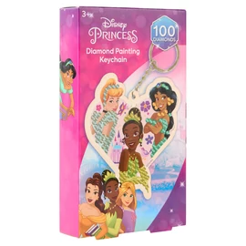 Disney Hercegnők gyémántfestő kulcstartó