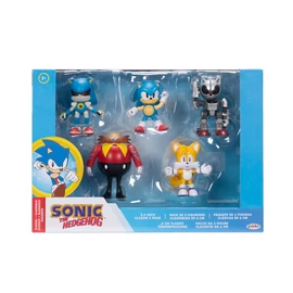 Sonic The Hedgehog 5 db-os figurakészlet 6cm